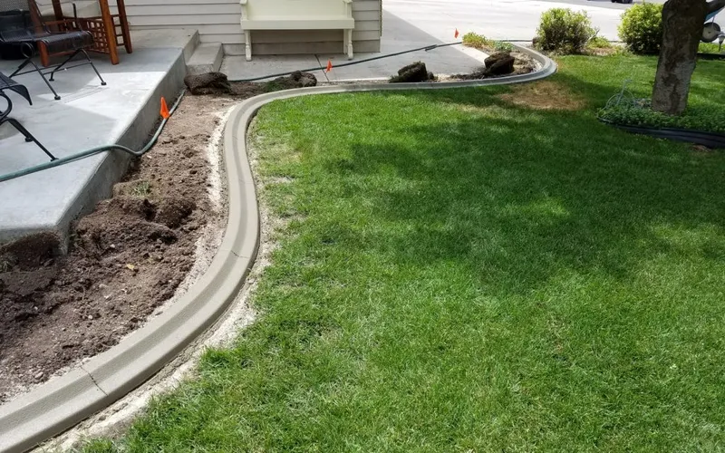 Landscaping project image featuring planting choreography supporting long-term plant performance in Post Falls, Coeur d'Alene, and North Idaho