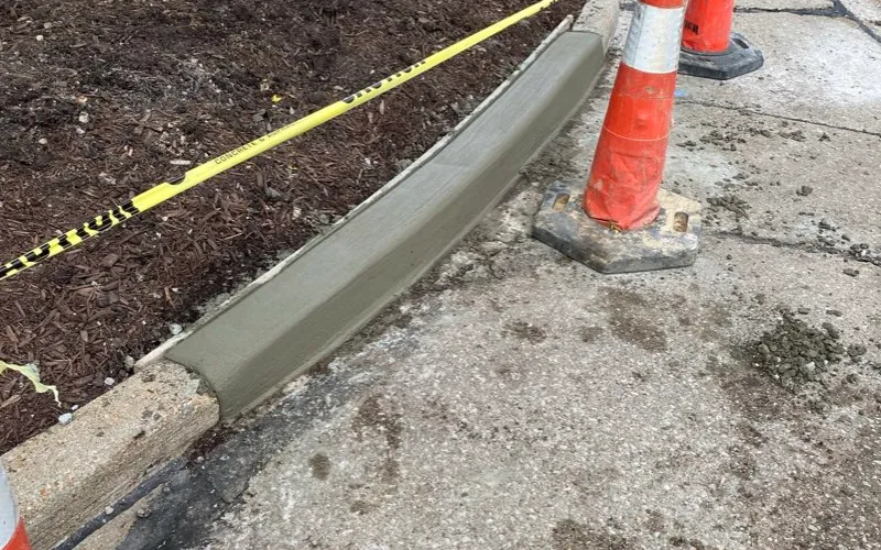 Landscaping project image featuring bed geometry supporting balanced texture and depth in Post Falls, Coeur d'Alene, and North Idaho
