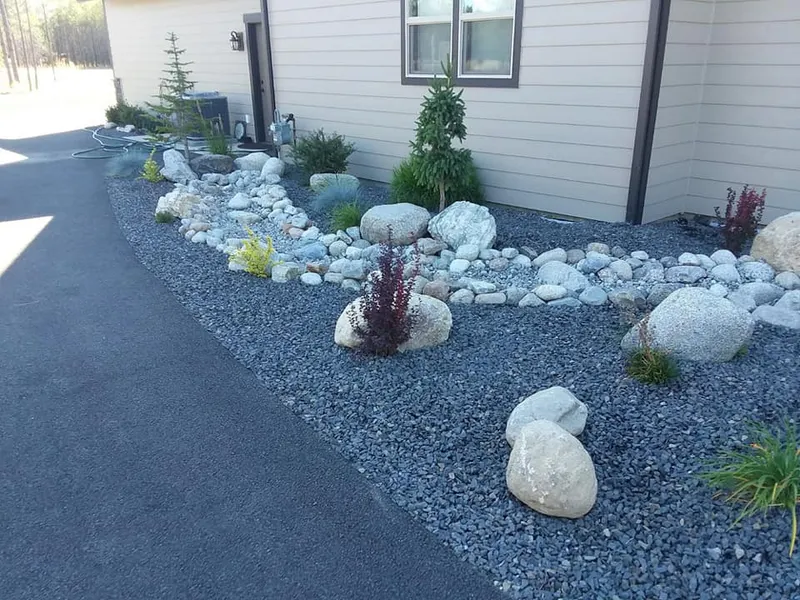 Culvert and creek crossing installation with engineered drainage flow control featuring culvert flowline setup with inlet and outlet stabilization in Post Falls, Coeur d'Alene, and North Idaho, gallery view 2
