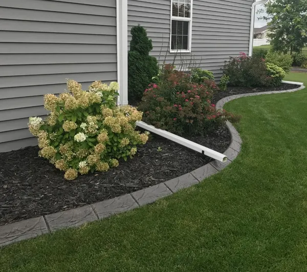 Landscaping project image featuring soil conditioning supporting clean transition lines in Post Falls, Coeur d'Alene, and North Idaho, gallery view 7