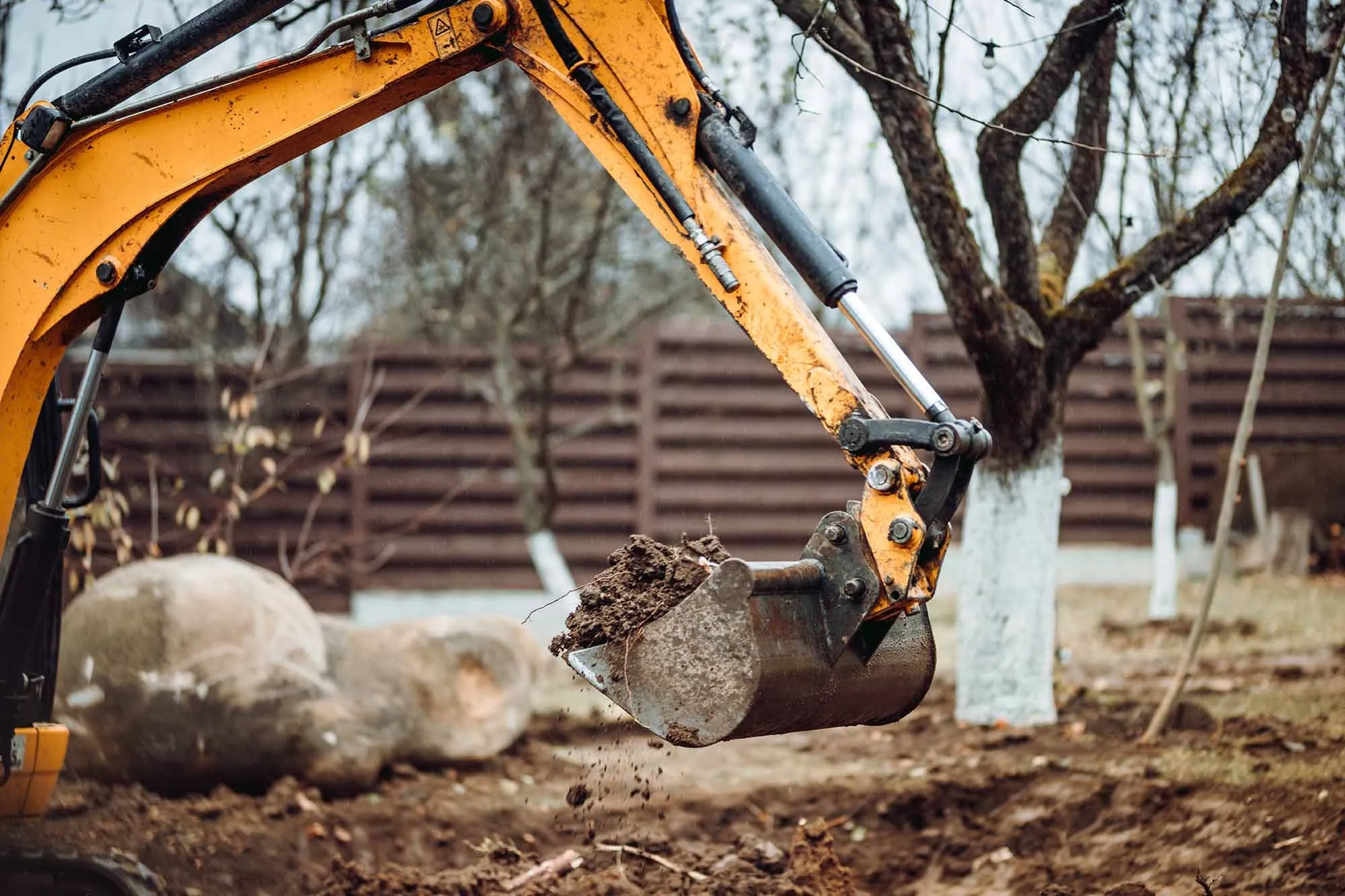 Excavation and grading work for site preparation featuring demolition clearing and export-ready site cleanup in Post Falls, Coeur d'Alene, and North Idaho