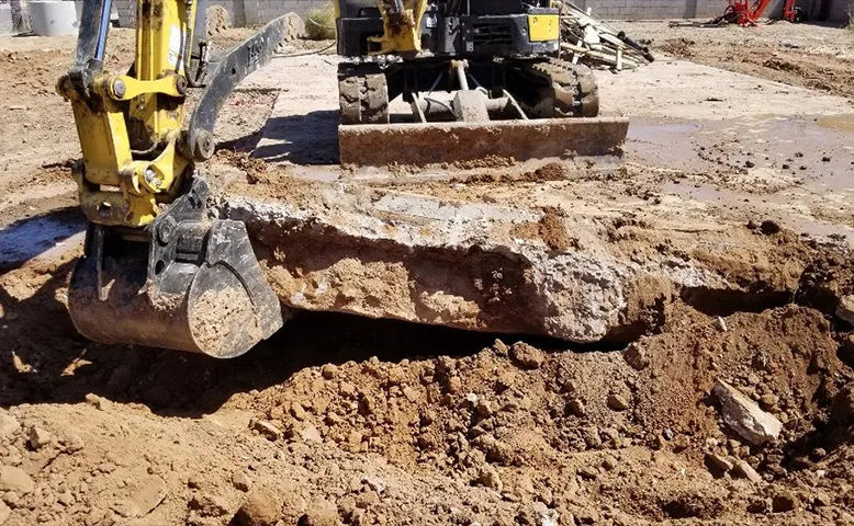 Excavation and grading work for site preparation featuring demolition clearing and export-ready site cleanup in Post Falls, Coeur d'Alene, and North Idaho