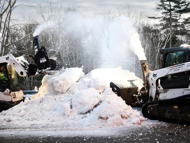 Commercial site development and grounds care project featuring storm-response readiness supporting safer visitor movement in Post Falls, Coeur d'Alene, and North Idaho, gallery view 1