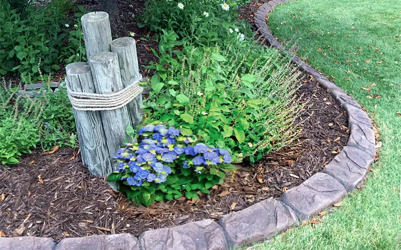 Landscaping project image featuring planting choreography supporting long-term plant performance in Post Falls, Coeur d'Alene, and North Idaho