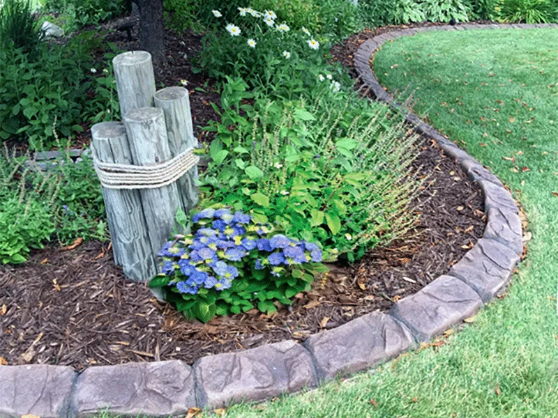Landscaping project image featuring planting choreography supporting long-term plant performance in Post Falls, Coeur d'Alene, and North Idaho