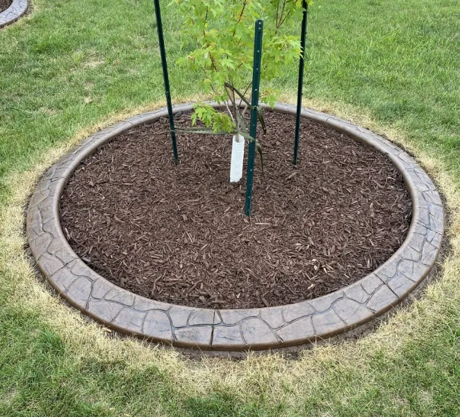 Landscaping project image featuring planting choreography supporting visual rhythm and curb appeal in Post Falls, Coeur d'Alene, and North Idaho