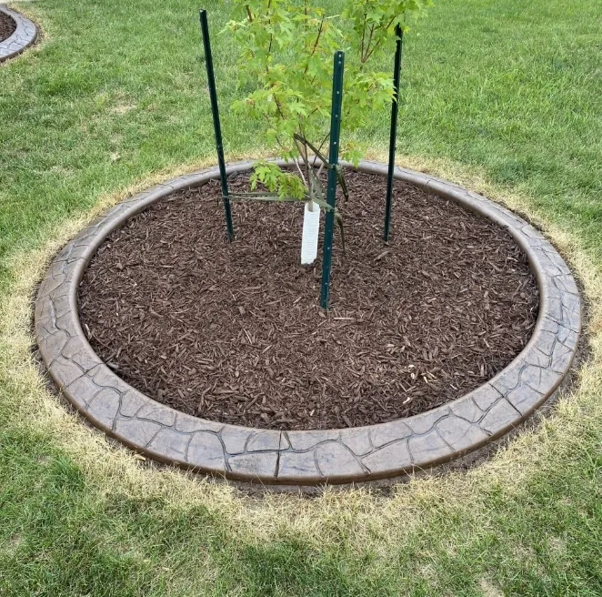 Landscaping project image featuring planting choreography supporting visual rhythm and curb appeal in Post Falls, Coeur d'Alene, and North Idaho