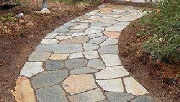 Flagstone Paver Walkway